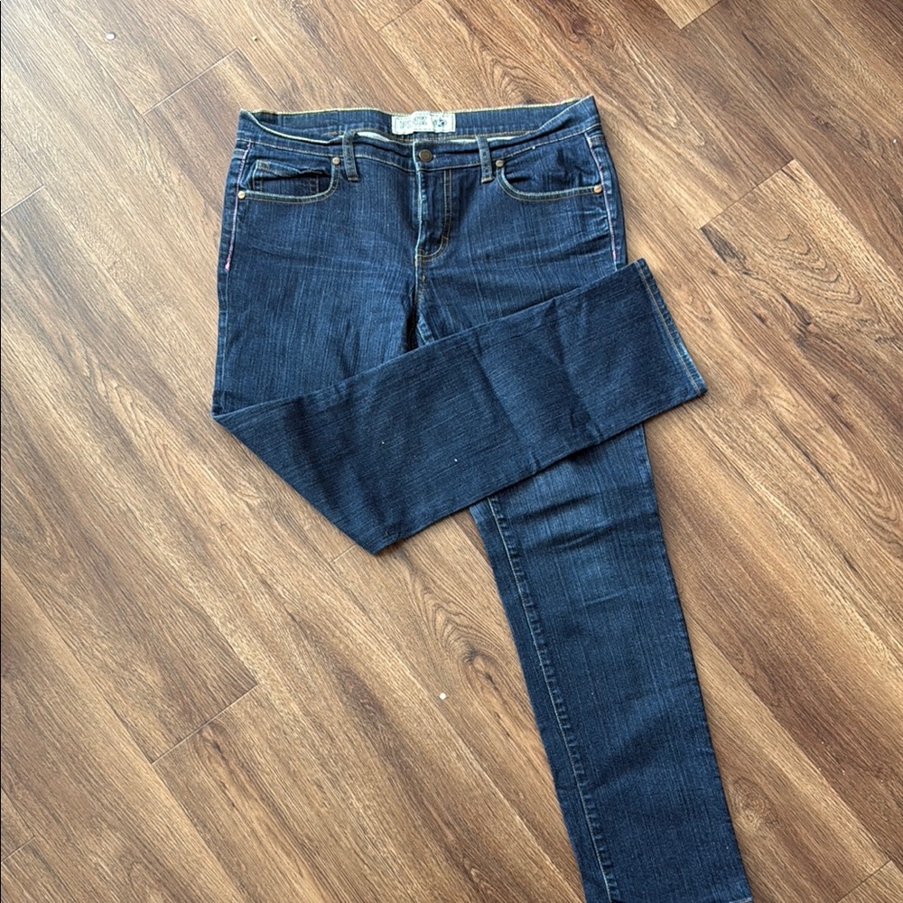 PINK Victoria's Secret Blue Skinny Jeans